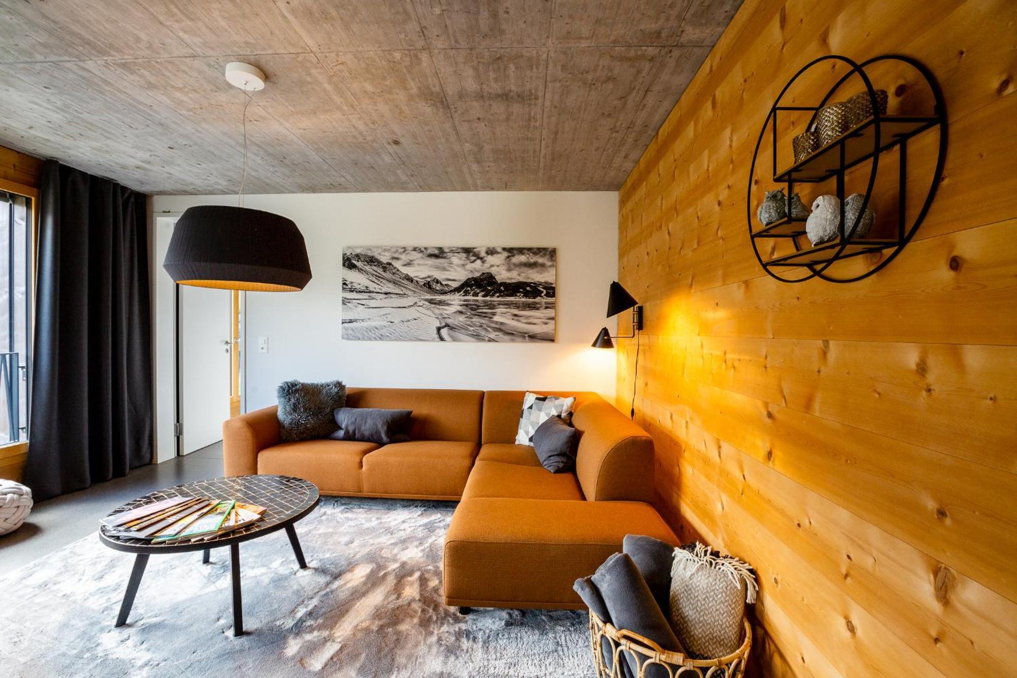 Haus Burgermeister Wohnung Aelplihorn Arosa Esterno foto